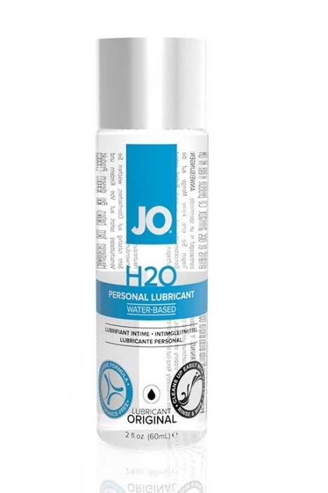 Нейтральный лубрикант на водной основе JO Personal Lubricant H2O - 60 мл. - System JO - купить с доставкой в Рыбинске