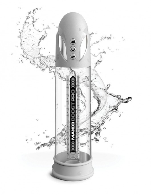 Белая вакуумная автоматическая помпа Max Boost Pro Flow - Pipedream - в Рыбинске купить с доставкой