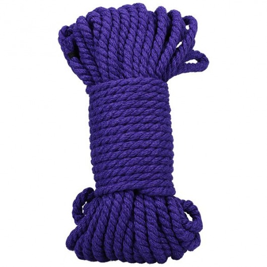 Фиолетовая верёвка для связывания и фиксации Bind Tie - 15,24 м. - Doc Johnson - купить с доставкой в Рыбинске