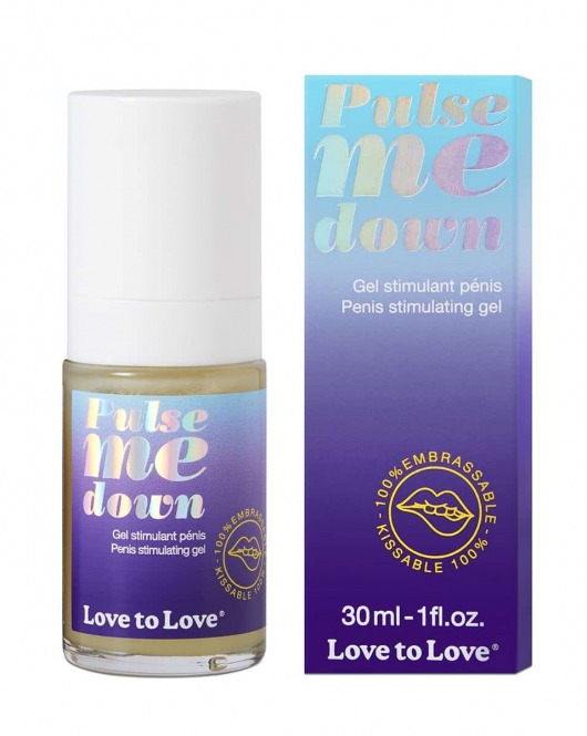 Стимулирующий гель для пениса Pulse Me Down - 30 мл. - Love to Love - купить с доставкой в Рыбинске