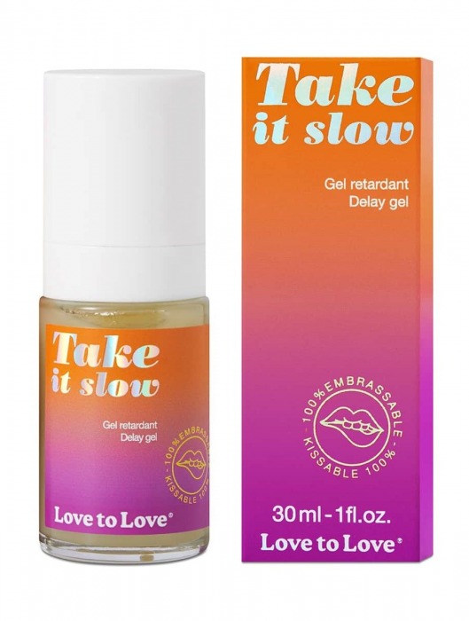 Пролонгирующий гель для мужчин Take It Slow - 30 мл. - Love to Love - купить с доставкой в Рыбинске