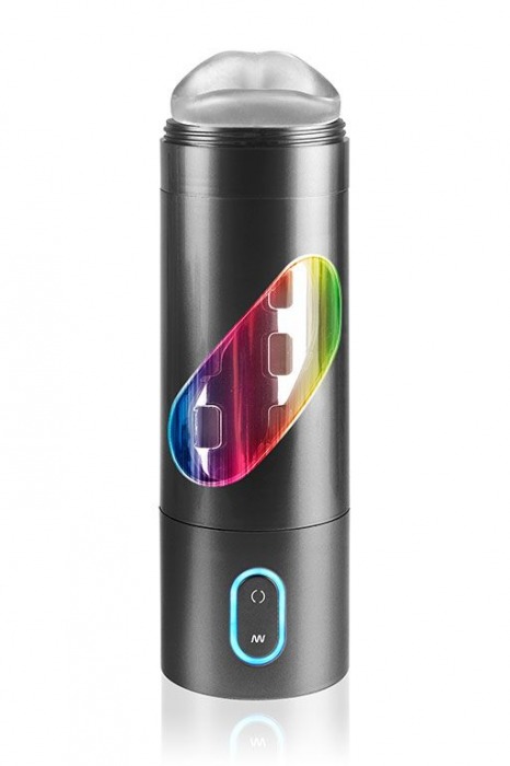 Перезаряжаемый мастурбатор-ротик Extreme Toyz Rechargeable Roto-Bator Mouth - Pipedream - в Рыбинске купить с доставкой
