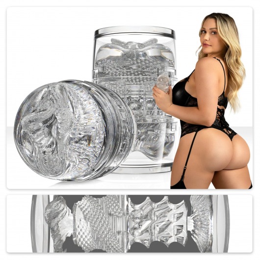 Прозрачный двусторонний мастурбатор Fleshlight Quickshot Mia Malkova - Fleshlight - в Рыбинске купить с доставкой