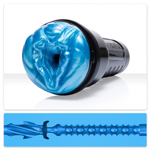 Мастурбатор-вагина Fleshlight Freaks Alien Blue Metallic - Fleshlight - в Рыбинске купить с доставкой