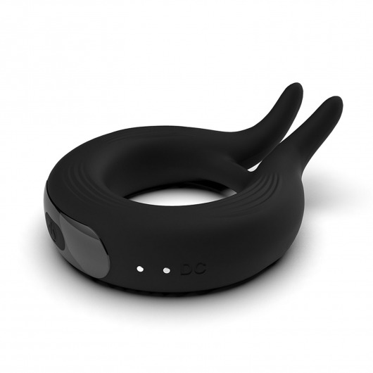 Черное эрекционное кольцо Marry Me Rechargeable Vibrating Cockring - Adrien Lastic - в Рыбинске купить с доставкой