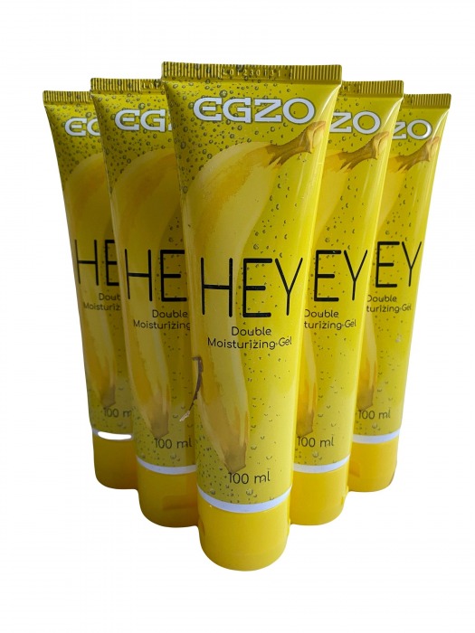 Набор из 5 анальных лубрикантов на водной основе Egzo Hey (по 100 мл.) - EGZO - купить с доставкой в Рыбинске