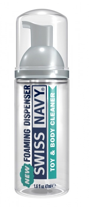 Очищающая пенка для игрушек и тела Toy   Body Cleaner Foamer - 47 мл. - Swiss navy - купить с доставкой в Рыбинске