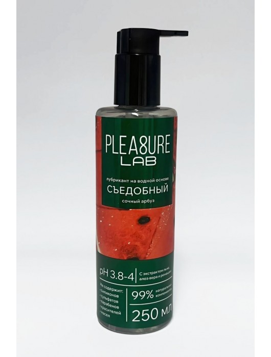 Лубрикант на водной основе Pleasure Lab с ароматом арбуза - 250 мл. - Pleasure Lab - купить с доставкой в Рыбинске