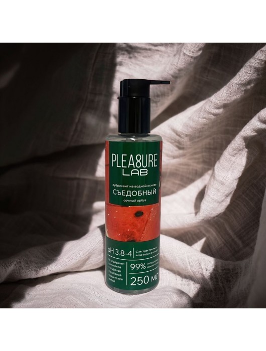 Лубрикант на водной основе Pleasure Lab с ароматом арбуза - 250 мл. - Pleasure Lab - купить с доставкой в Рыбинске