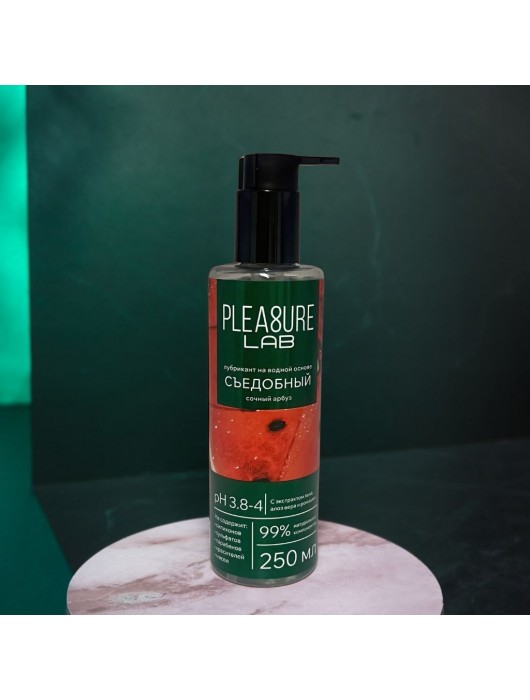 Лубрикант на водной основе Pleasure Lab с ароматом арбуза - 250 мл. - Pleasure Lab - купить с доставкой в Рыбинске