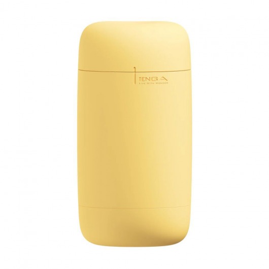 Желтый мастурбатор Tenga Puffy - Tenga - в Рыбинске купить с доставкой
