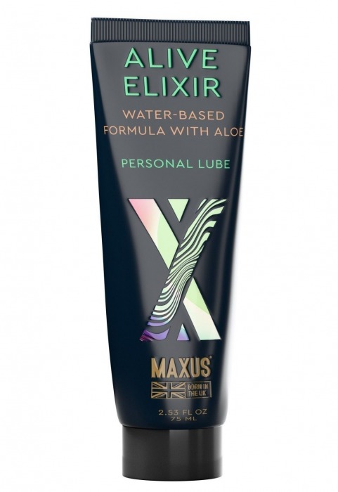Интимный гель на водной основе MAXUS Alive Elixir - 75 мл. - Maxus - купить с доставкой в Рыбинске