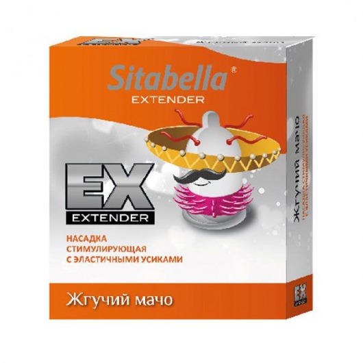 Стимулирующая насадка Sitabella Extender  Жгучий мачо - Sitabella - купить с доставкой в Рыбинске