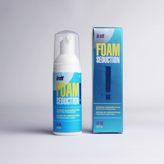 Очищающая пенка для тела Foam Seduction - 50 мл. - INTT - купить с доставкой в Рыбинске