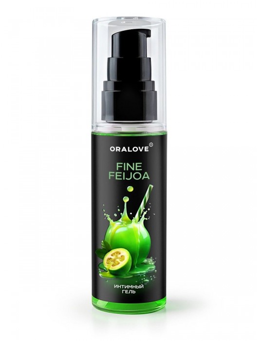 Съедобная смазка на водной основе с ароматом фейхоа - 60 гр. - Биоритм - купить с доставкой в Рыбинске