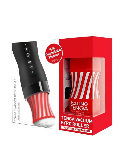 Набор Tenga Vacuum Gyro Roller 3s: мастурбатор и устройство для вращения и создания вакуума - Tenga - в Рыбинске купить с доставкой
