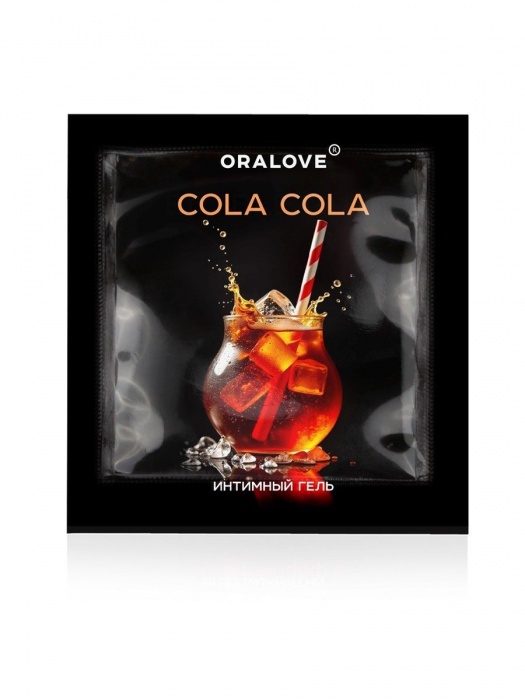 Саше съедобной оральной смазки OraLove с ароматом колы - 3 гр. - Биоритм - купить с доставкой в Рыбинске