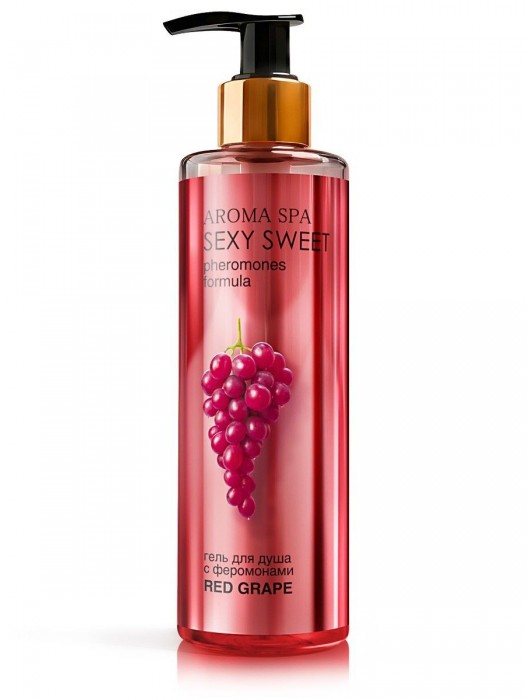 Гель для душа с феромонами и ароматом винограда Red Grape - 200 мл. -  - Магазин феромонов в Рыбинске