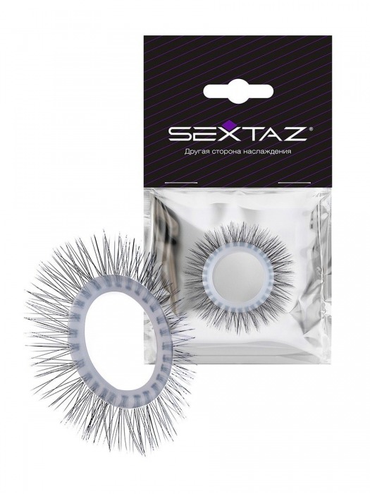 Круглое эрекционное кольцо с «ресничками» - Sextaz - в Рыбинске купить с доставкой