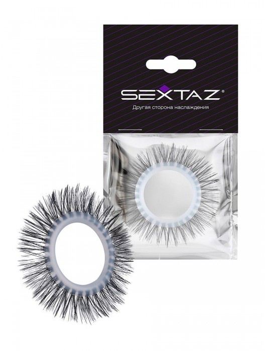 Круглое эрекционное кольцо с длинными «ресничками» - Sextaz - в Рыбинске купить с доставкой