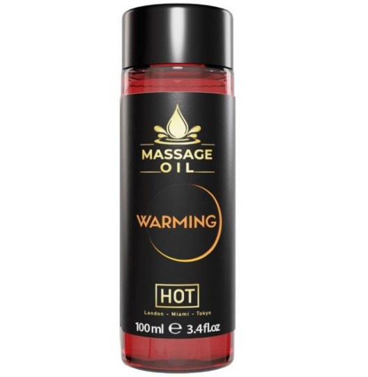 Массажное масло с согревающим эффектом Massage Oil Warming - 100 мл. - HOT - купить с доставкой в Рыбинске