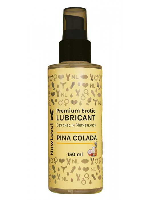 Ароматизированный лубрикант на водной основе NewLevel Pina Colada - 150 мл. - NewLevel - купить с доставкой в Рыбинске