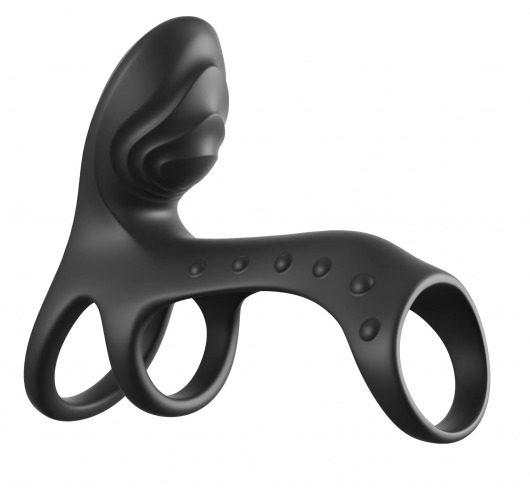 Черная насадка на пенис Ultimate Couples Cage Pro - Pipedream - в Рыбинске купить с доставкой