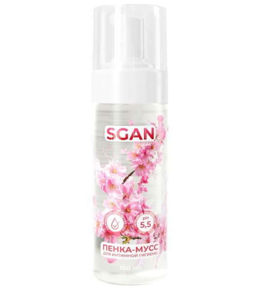 Пенка-мусс для интимной гигиены SGAN с пребиотиками - 150 мл. - SGAN - купить с доставкой в Рыбинске
