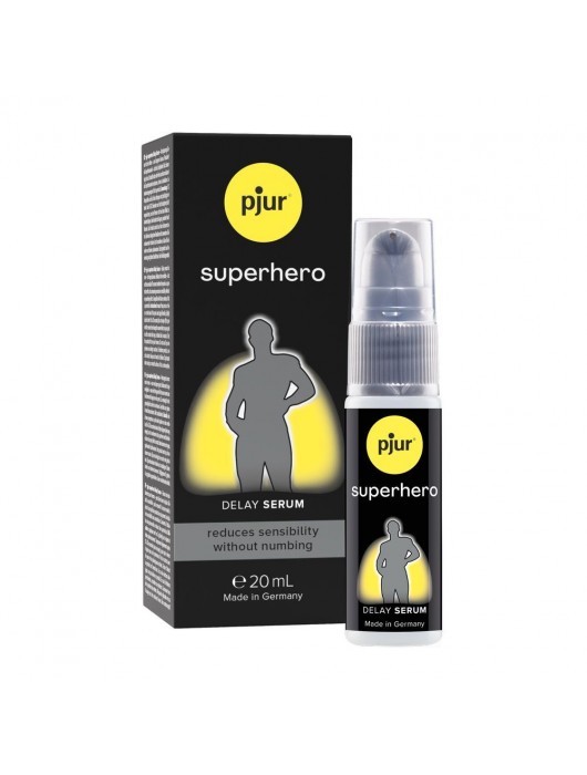 Пролонгатор-сыворотка pjur Superhero Delay Serum - 20 мл. - Pjur - купить с доставкой в Рыбинске