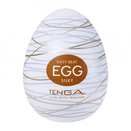 Мастурбатор-яйцо Tenga Egg Silky - Tenga - в Рыбинске купить с доставкой