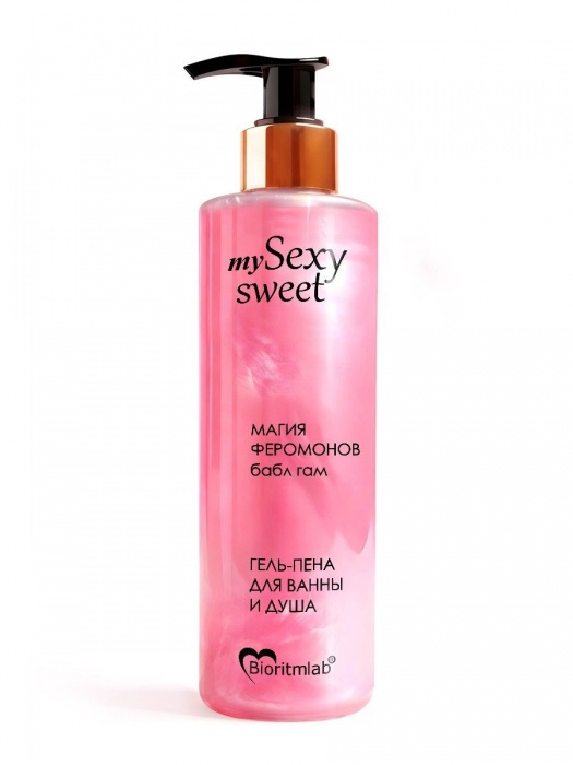 Гель-пена для ванны и душа Sexy Sweet с феромонами и ароматом бабл-гам - 200 мл. -  - Магазин феромонов в Рыбинске