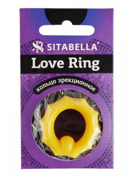 Цветное эрекционное кольцо Love Ring - Sitabella - в Рыбинске купить с доставкой