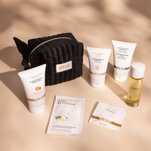 Набор YESforLOV La Trousse Enchantée в черной косметичке - YESforLOV - купить с доставкой в Рыбинске