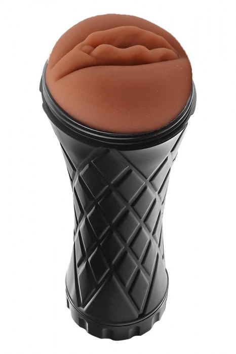 Коричневый мастурбатор-вагина Marly - Dream Toys - в Рыбинске купить с доставкой