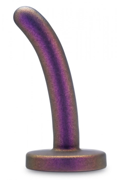 Фиолетовая насадка с гладкой поверхностью Surrender 4.75 Inch Beginner Pegging Dildo - 12 см. - Blush Novelties - купить с доставкой в Рыбинске