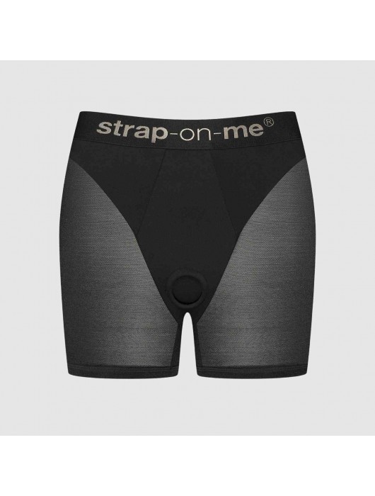 Трусики-шорты для фиксации насадок Strap-on-me Harness Lingerie Halo - size S - Strap-on-me - купить с доставкой в Рыбинске