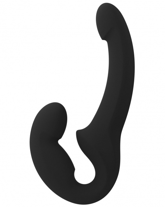 Черный безремневой страпон Share Lite - Fun Factory - купить с доставкой в Рыбинске