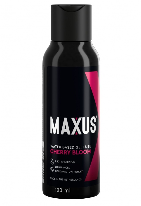 Лубрикант на водной основе MAXUS Cherry Bloom - 100 мл. - Maxus - купить с доставкой в Рыбинске