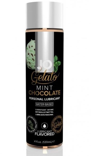 Лубрикант с ароматом мятного шоколада JO GELATO MINT CHOCOLATE - 120 мл. - System JO - купить с доставкой в Рыбинске