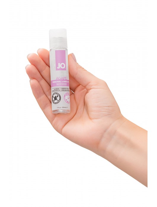 Лубрикант на водной основе для женщин JO AGAPE ORIGINAL - 30 мл. - System JO - купить с доставкой в Рыбинске