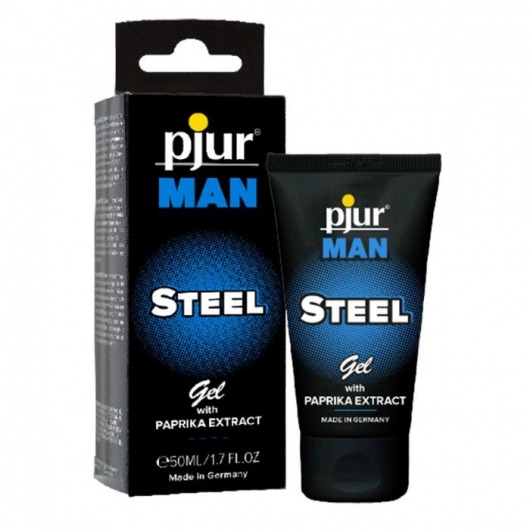 Эрекционный гель для пениса pjur MAN Steel Gel - 50 мл. - Pjur - купить с доставкой в Рыбинске