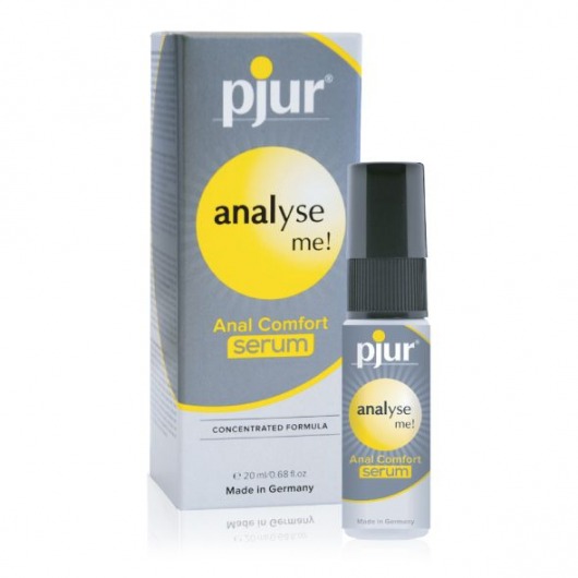 Анальный спрей pjur ANALYSE ME Serum - 20 мл. - Pjur - купить с доставкой в Рыбинске