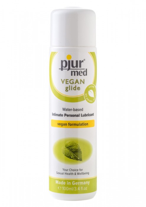 Натуральный лубрикант pjur MED Vegan Gilde - 100 мл. - Pjur - купить с доставкой в Рыбинске