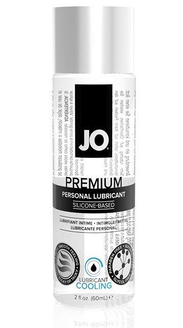 Охлаждающий лубрикант на силиконовой основе JO Personal Premium Lubricant Cooling - 60 мл. - System JO - купить с доставкой в Рыбинске