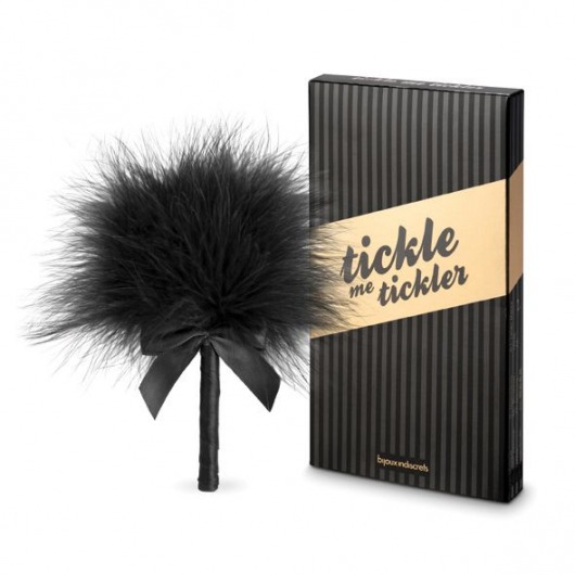 Пуховка для эротических игр Tickle Me Tickler - Bijoux Indiscrets - купить с доставкой в Рыбинске