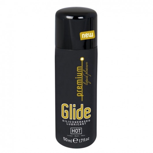 Интимный гель на силиконовой основе Premium Glide - 50 мл. - HOT - купить с доставкой в Рыбинске