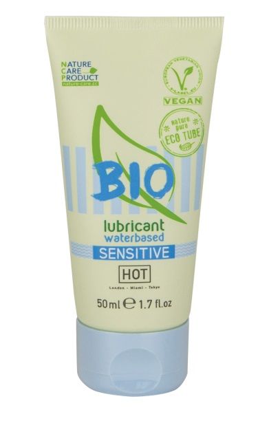 Органический лубрикант для чувствительной кожи Bio Sensitive - 50 мл. - HOT - купить с доставкой в Рыбинске