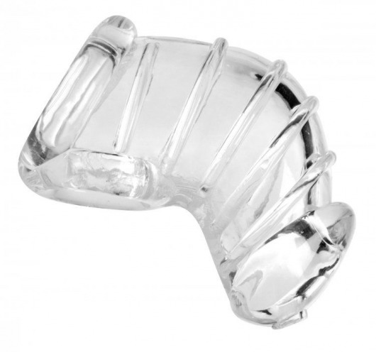 Насадка для ограничения эрекции Detained Soft Body Chastity Cage - XR Brands - купить с доставкой в Рыбинске