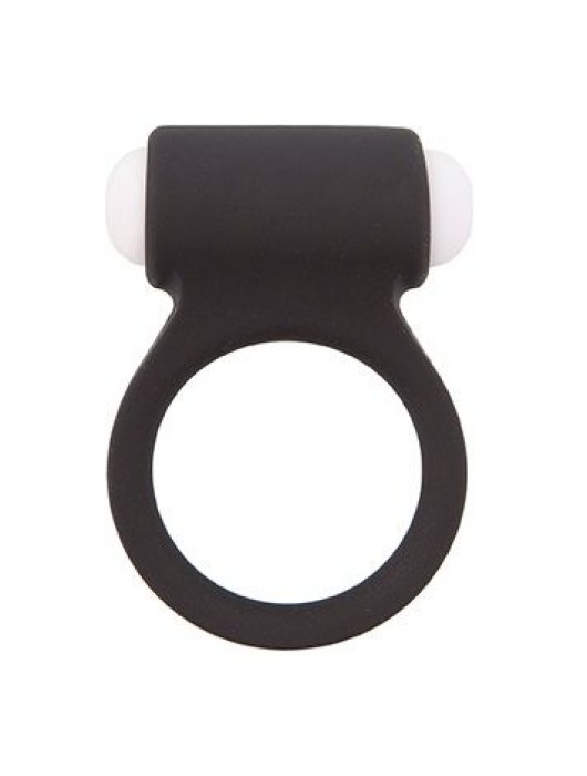 Чёрное эрекционное виброкольцо LIT-UP SILICONE STIMU RING 3 BLACK - Dream Toys - в Рыбинске купить с доставкой