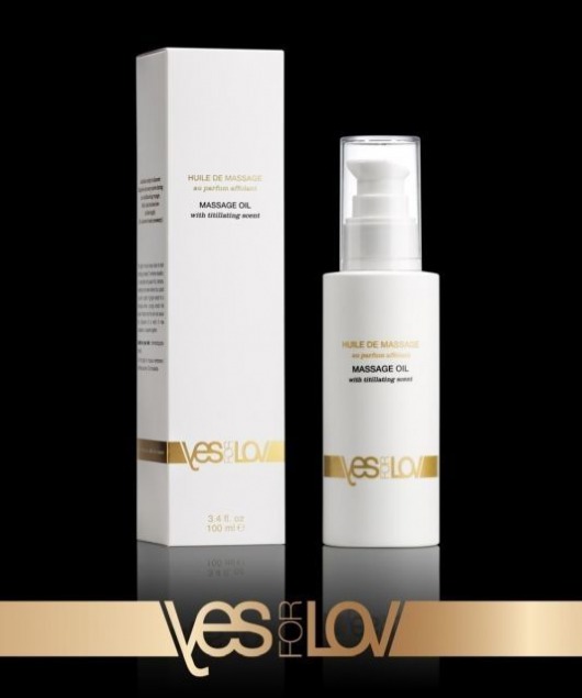 Массажное масло TITILLATING MASSAGE OIL - 100 мл. - YESforLOV - купить с доставкой в Рыбинске
